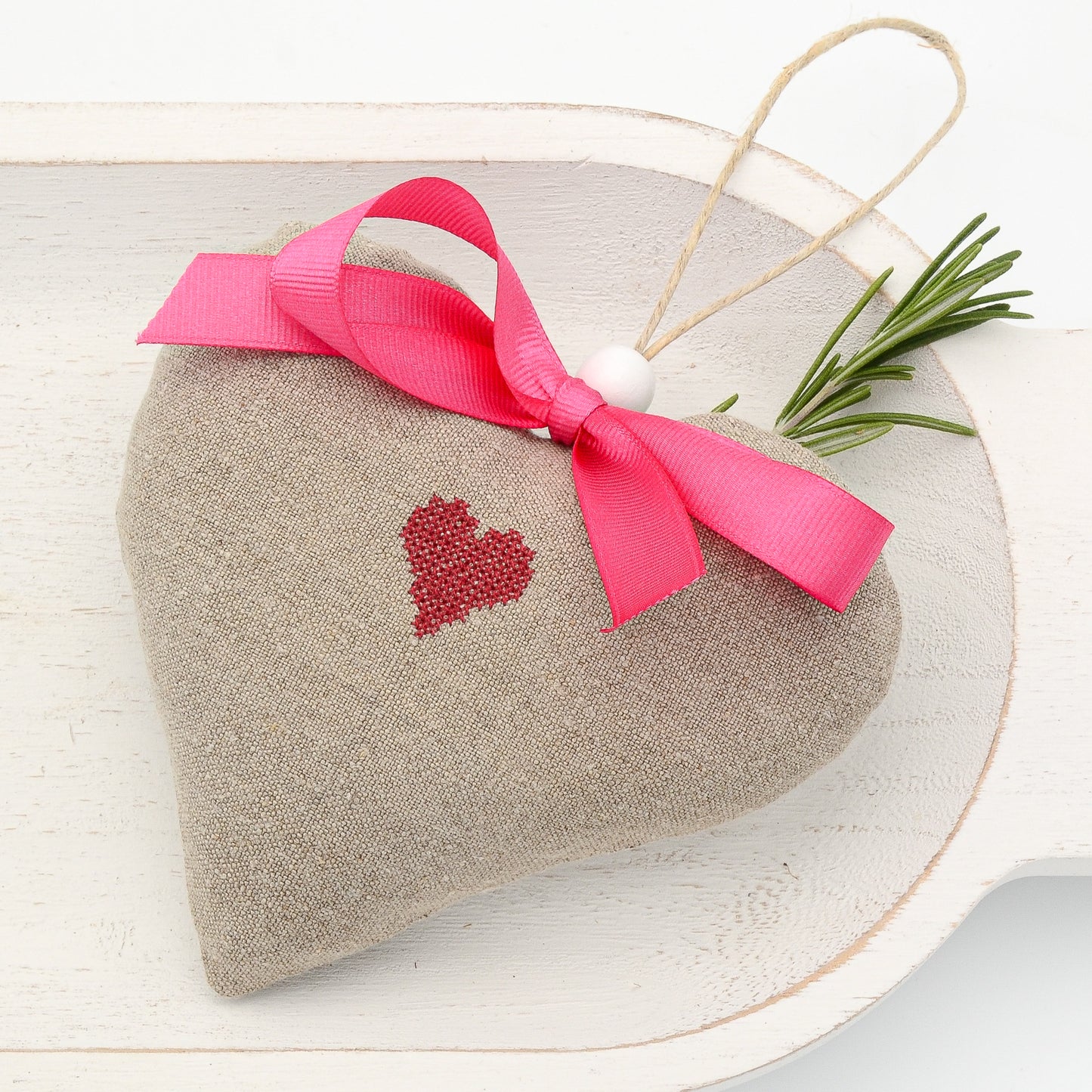Red Heart Handcrafted Lavender Sachet