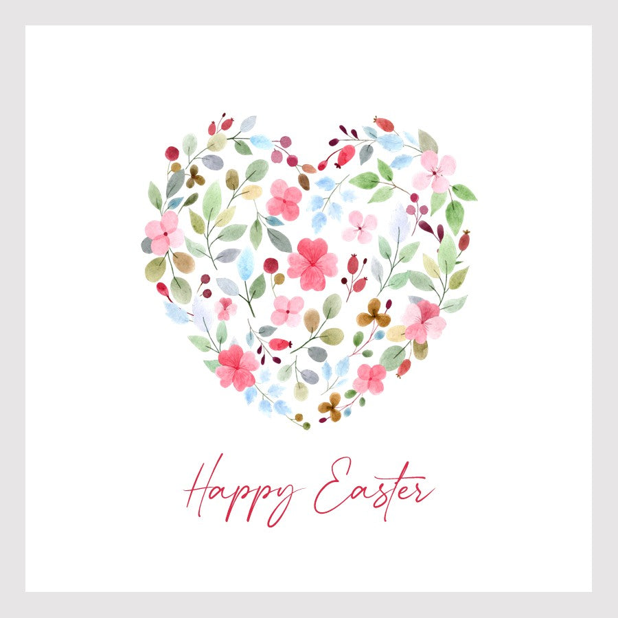 Card 2 - Floral Heart