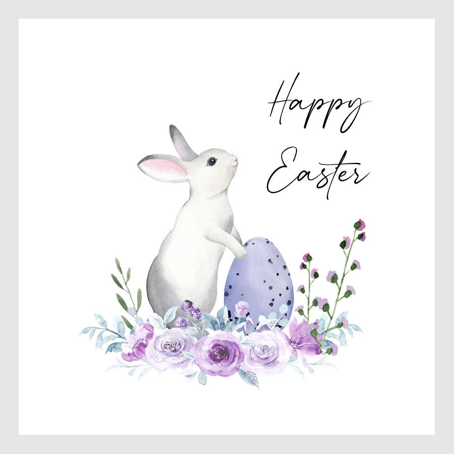 Card 5 - Purple Bunny