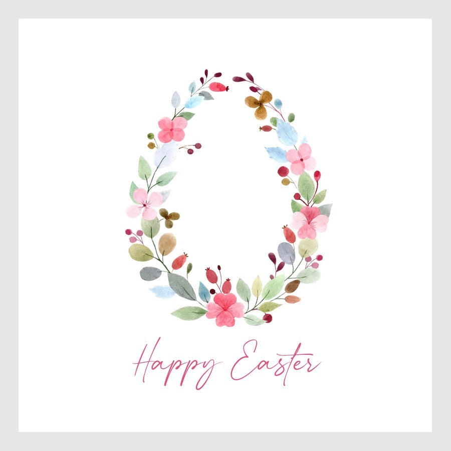 Card 7 - Floral Egg