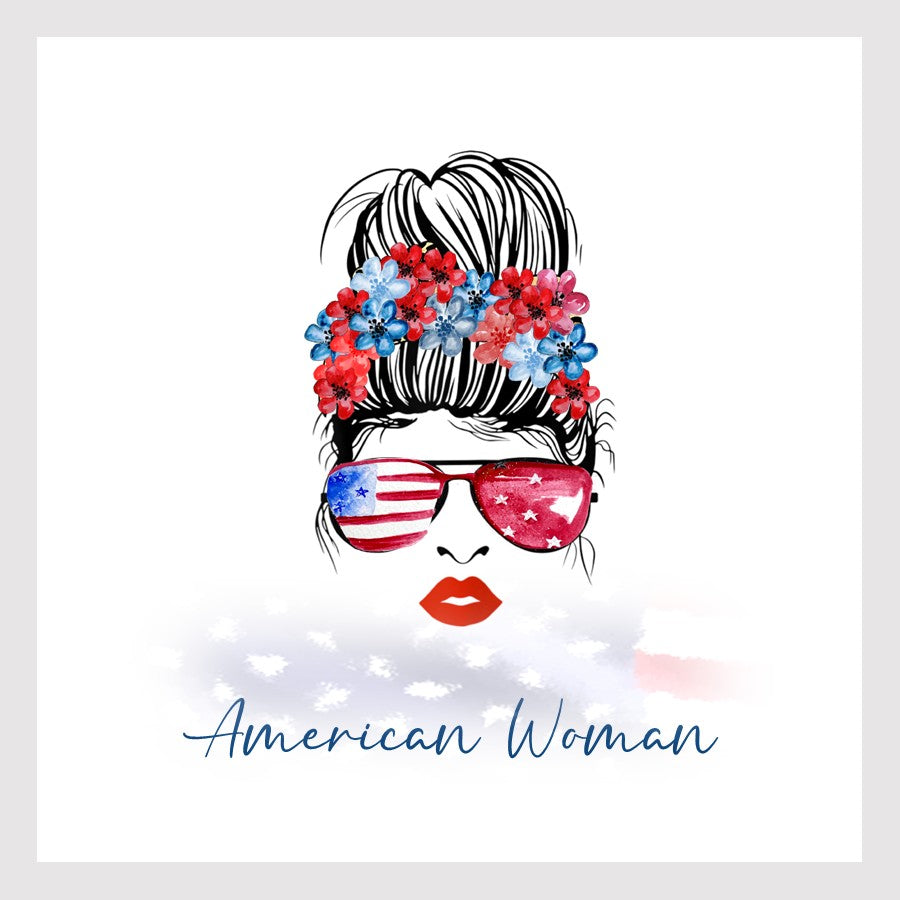 Card 1 - American Woman