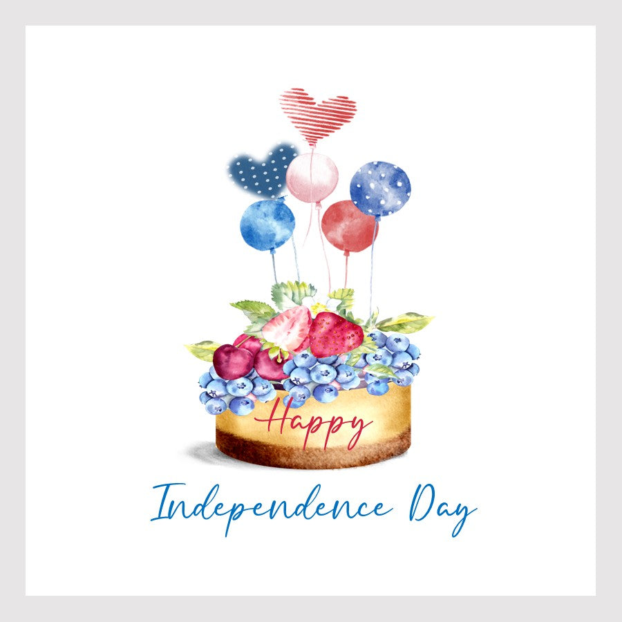 Card 3 - Independence Cake